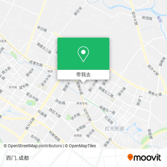 西门地图