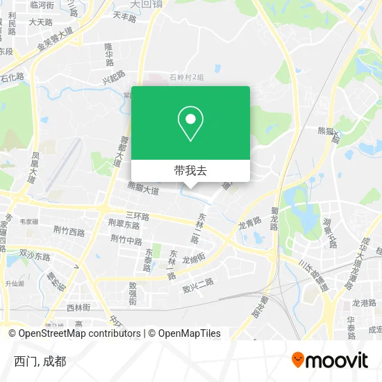 西门地图