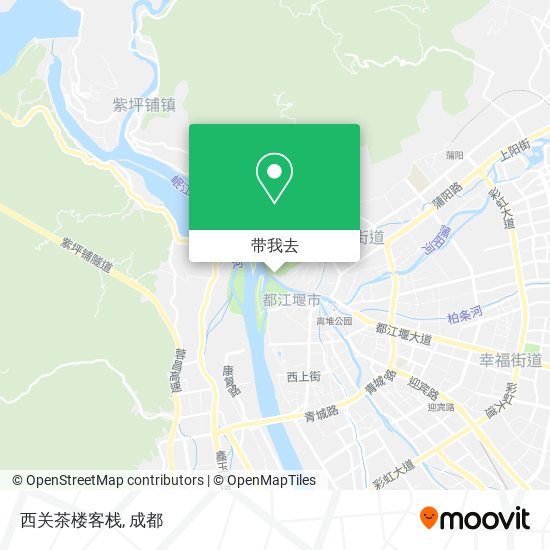 西关茶楼客栈地图