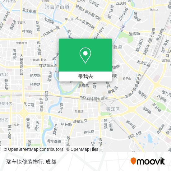 瑞车快修装饰行地图