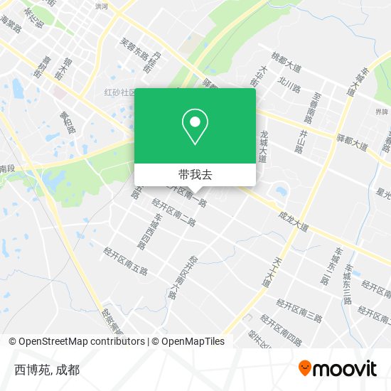 西博苑地图