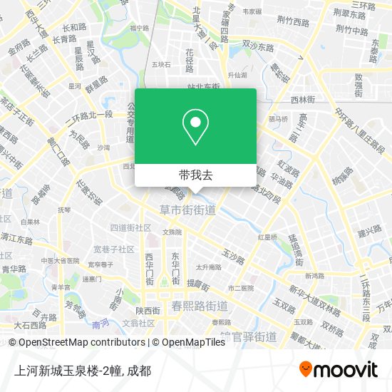 上河新城玉泉楼-2幢地图