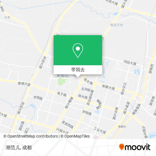 潮范儿地图