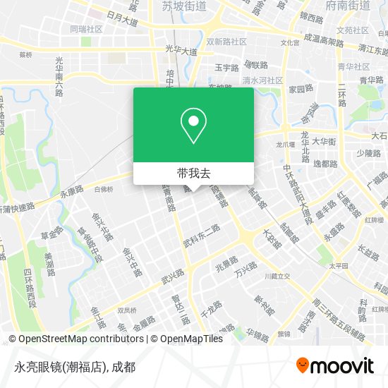 永亮眼镜(潮福店)地图