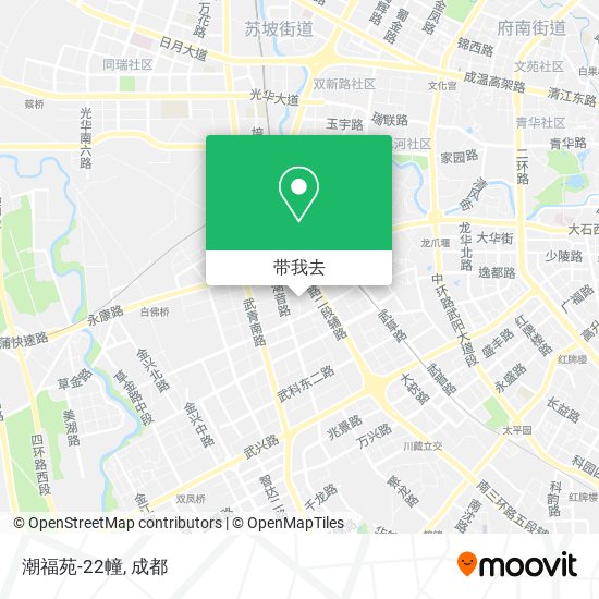 潮福苑-22幢地图