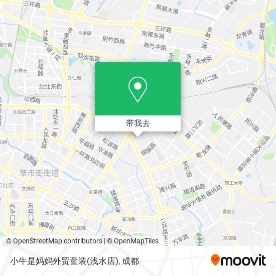 小牛是妈妈外贸童装(浅水店)地图