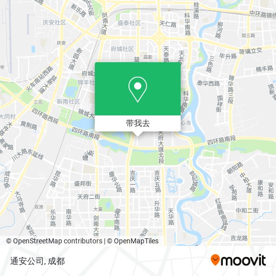 通安公司地图