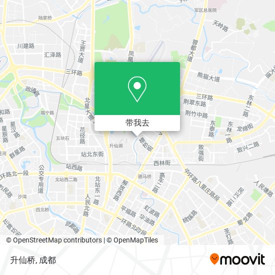 升仙桥地图