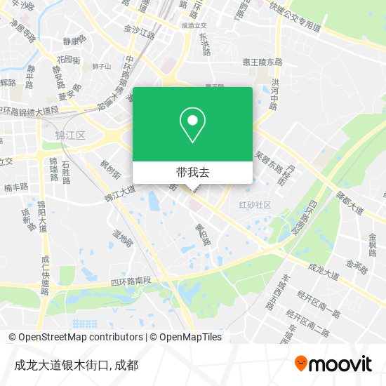 成龙大道银木街口地图