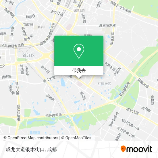 成龙大道银木街口地图