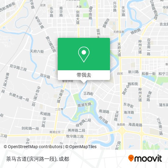 茶马古道(滨河路一段)地图