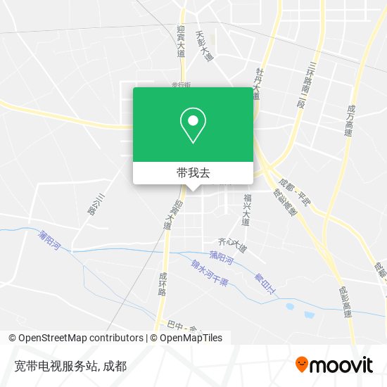 宽带电视服务站地图
