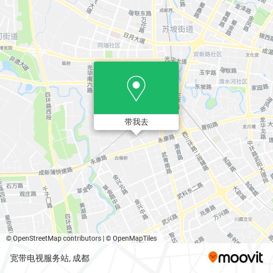 宽带电视服务站地图