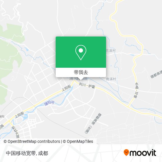 中国移动宽带地图