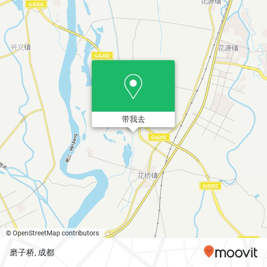 磨子桥地图