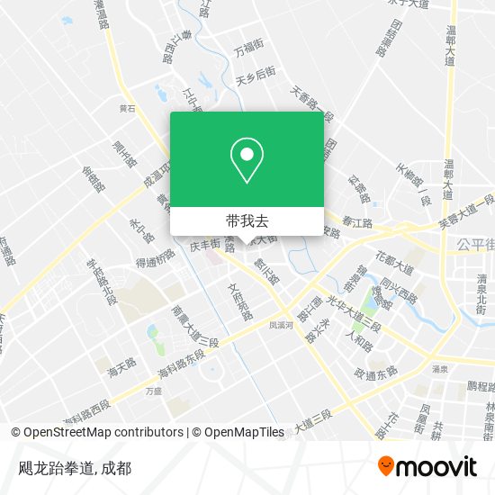 飓龙跆拳道地图