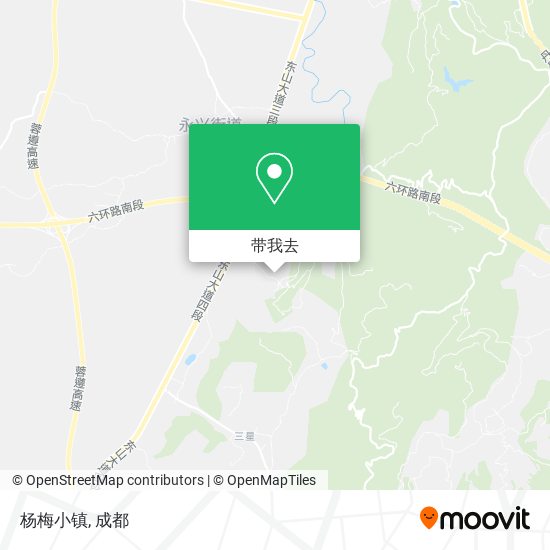 杨梅小镇地图
