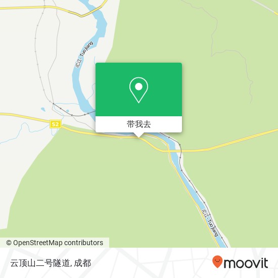 云顶山二号隧道地图