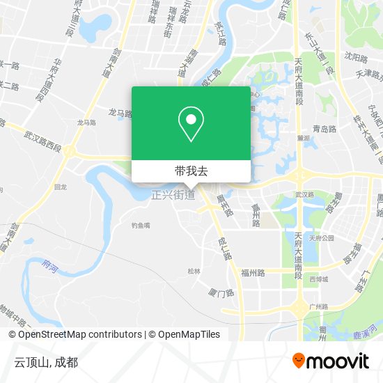 云顶山地图