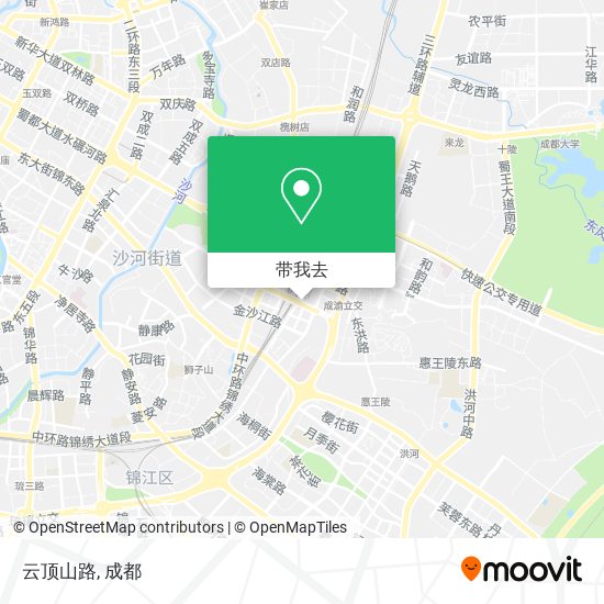 云顶山路地图