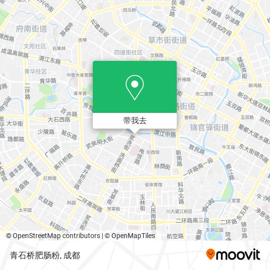 青石桥肥肠粉地图