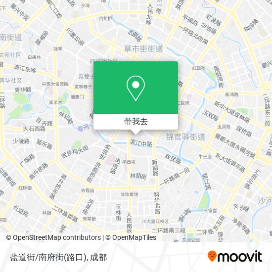 盐道街/南府街(路口)地图
