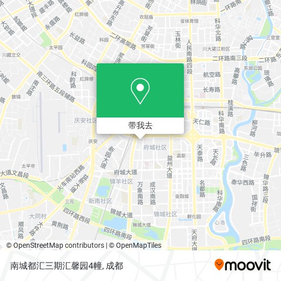 南城都汇三期汇馨园4幢地图