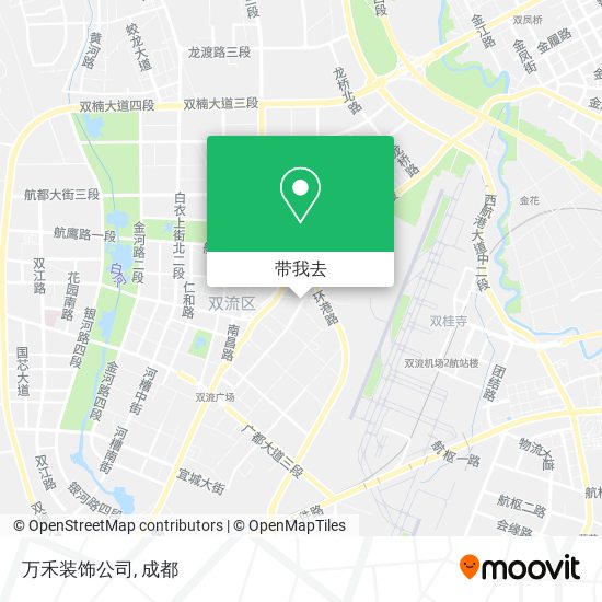 万禾装饰公司地图