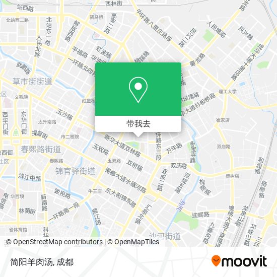 简阳羊肉汤地图