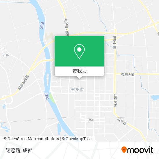 迷恋路地图
