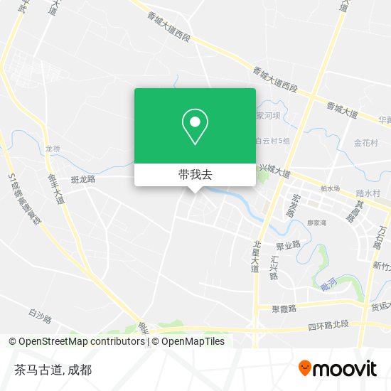 茶马古道地图