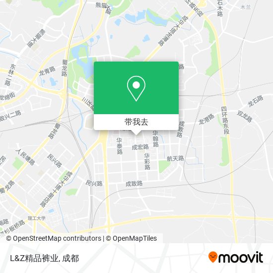 L&Z精品裤业地图