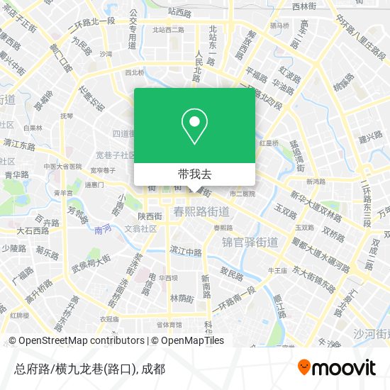 总府路/横九龙巷(路口)地图