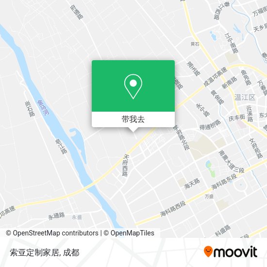 索亚定制家居地图