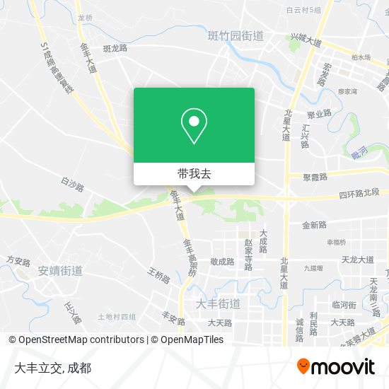大丰立交地图