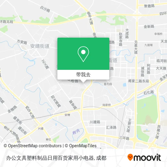 办公文具塑料制品日用百货家用小电器地图