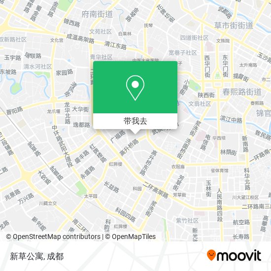 新草公寓地图