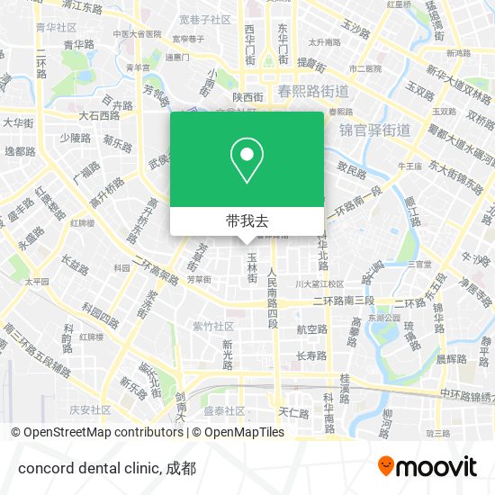 concord dental clinic地图