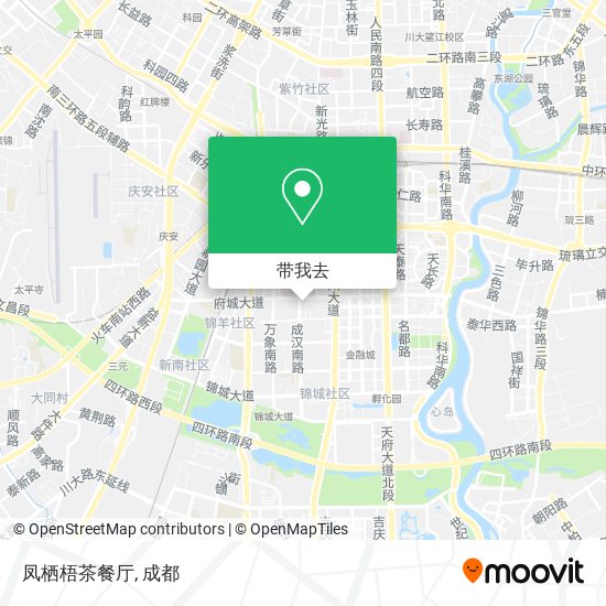 凤栖梧茶餐厅地图