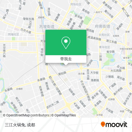 三江火锅兔地图