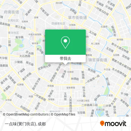 一点味(黉门街店)地图
