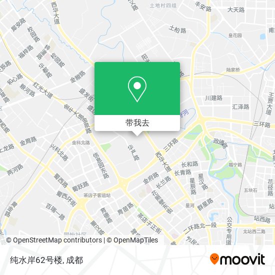 纯水岸62号楼地图