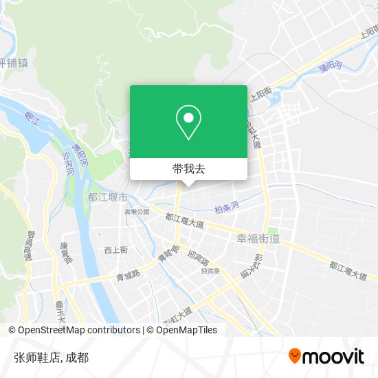 张师鞋店地图