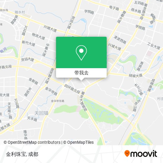 金利珠宝地图