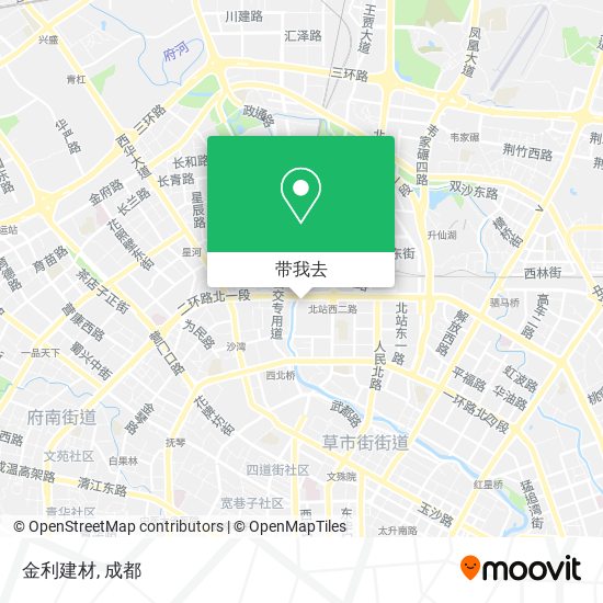 金利建材地图