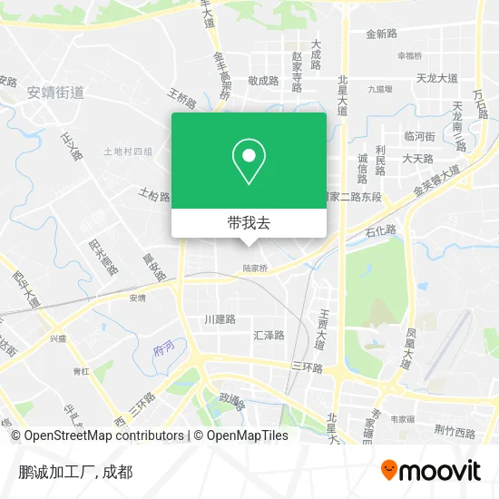 鹏诚加工厂地图