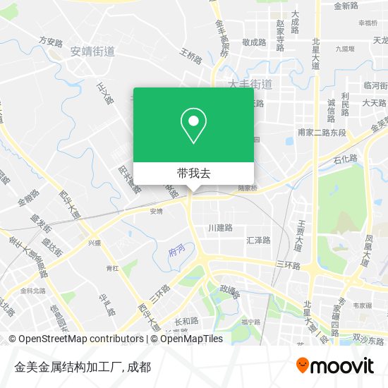 金美金属结构加工厂地图
