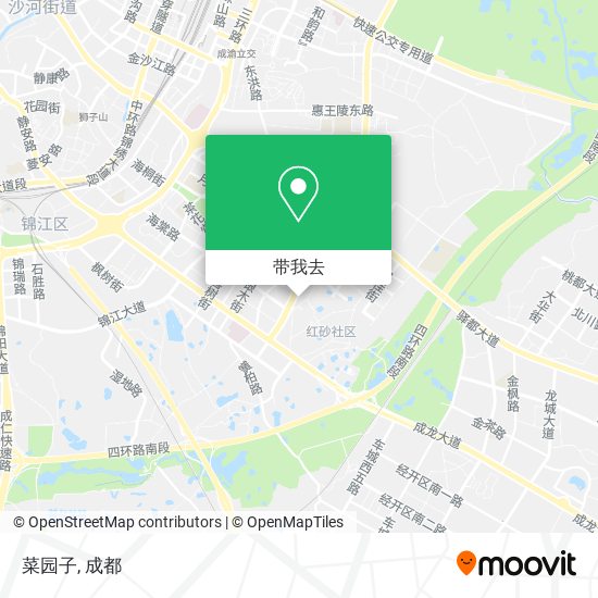 菜园子地图