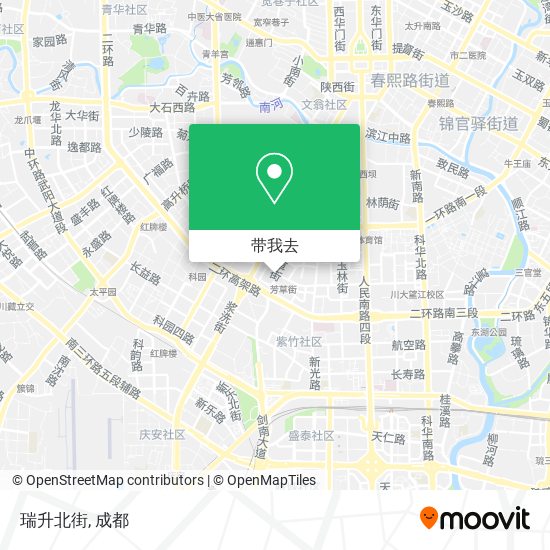 瑞升北街地图