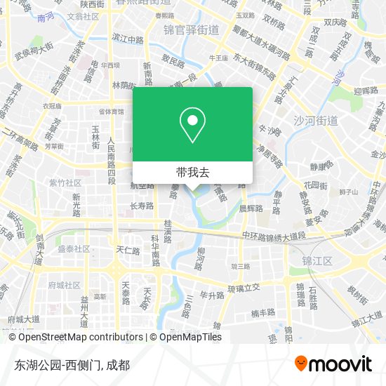 东湖公园-西侧门地图